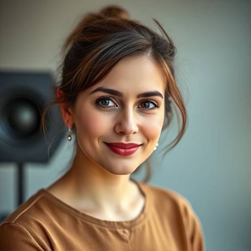 Foto ritratto di Giulia Bianchi, editor audio di Onda Sonora Studio